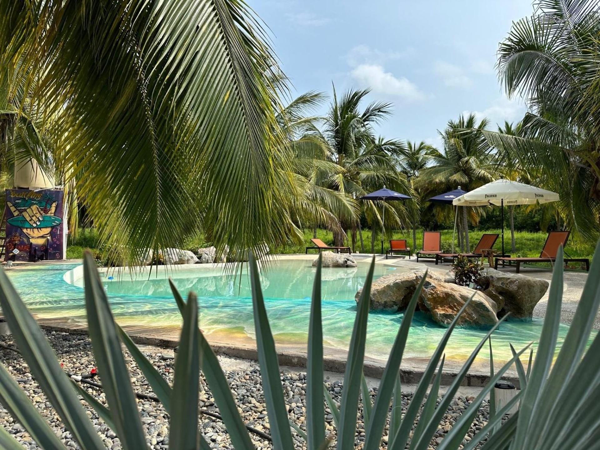 Casa Las Palmas Playa La Saladita Zihuatanejo Eksteriør bilde