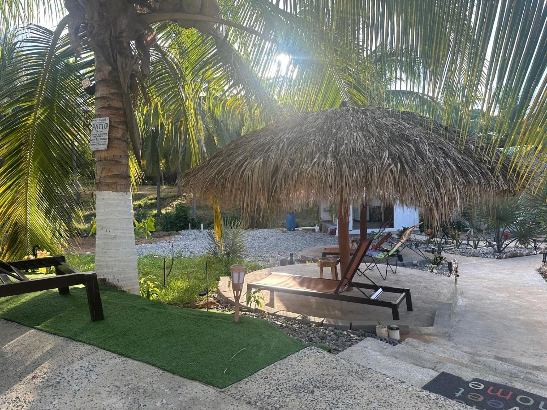 Casa Las Palmas Playa La Saladita Zihuatanejo Eksteriør bilde